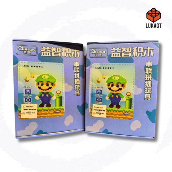 (8943) MEGA BLOCKS - LUIGI (2300 PCS)