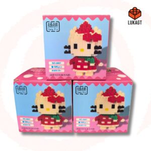 (8886) MINI BLOCKS - HELLO KITTY NAVIDEÑA (505 PCS)