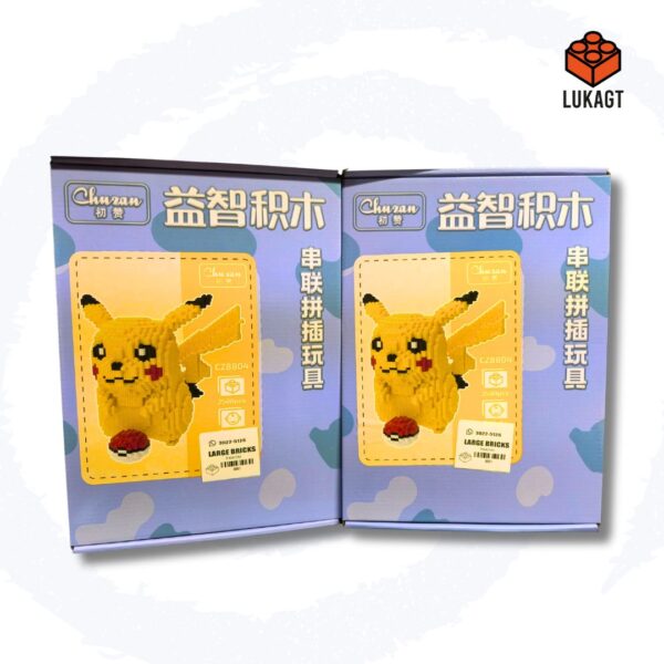 (8951) MEGA BLOCKS - PIKACHU (2500 PCS)