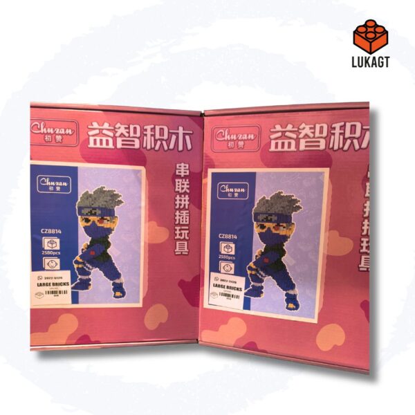 (8948) MEGA BLOCKS - SASUKE (2580 PCS)
