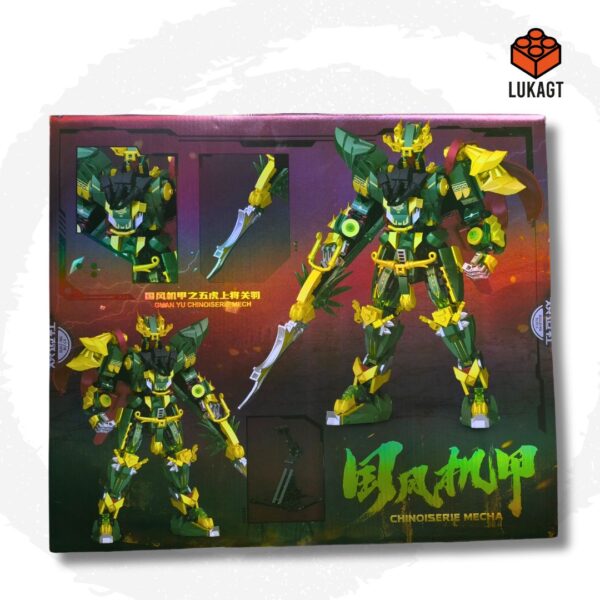 (9127) FIGURAS DE ACCIÓN - MECHA BLOCK GUAN YU P2101 (783 PCS) - Image 2