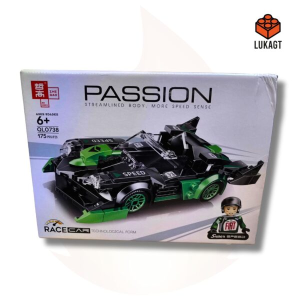 (9057) VEHICULOS BLOCKS - SUPER SPEED CARRO QL0738-4 (175 PCS)