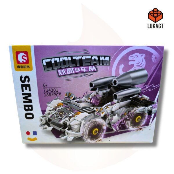 (9052) VEHICULOS BLOCKS - SEMBO CARRO 714301 (188 PCS)