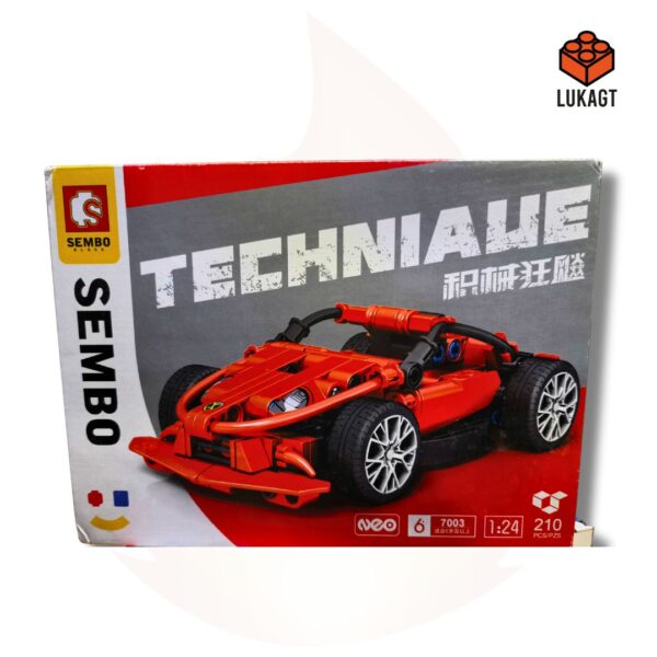 (9048) VEHICULOS BLOCKS - SEMBO CARRO 7003 (210 PCS)