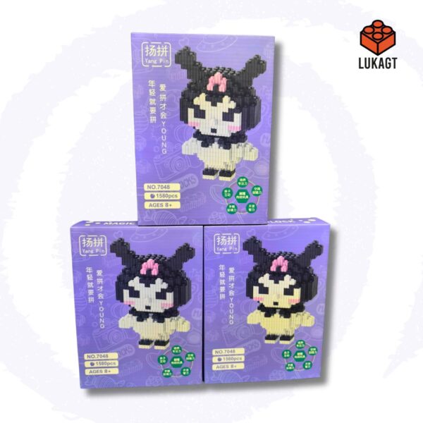 (8920) MID BLOCKS - KUROMI (1580 PCS)