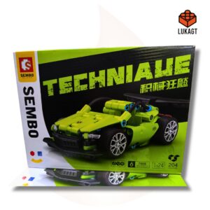 (9046) VEHICULOS BLOCKS - SEMBO CARRO 7008 (204 PCS)