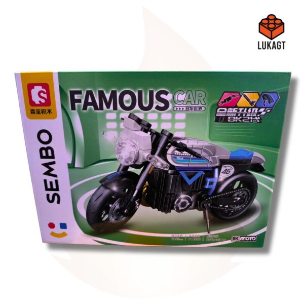 (9032) VEHICULOS BLOCKS - SEMBO MOTO 714536 (206 PCS)