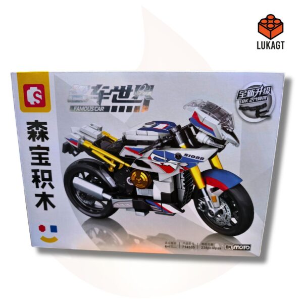 (9033) VEHICULOS BLOCKS - SEMBO MOTO 714535 (238 PCS)