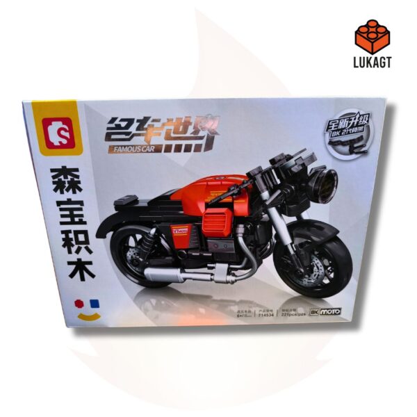 (9034) VEHICULOS BLOCKS - SEMBO MOTO 714534 (221 PCS)