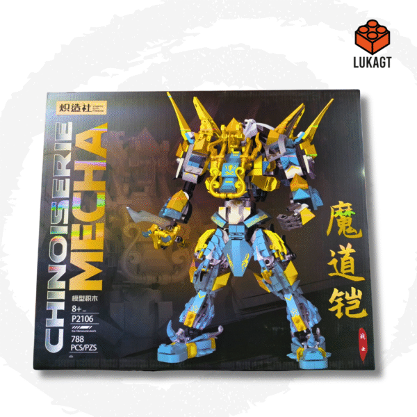 (9124) FIGURAS DE ACCIÓN - MECHA BLOCK KAI P2106 (788 PCS)