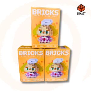 (8819) MINI BLOCKS - COOKIE ANN (193 PCS)