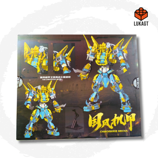 (9124) FIGURAS DE ACCIÓN - MECHA BLOCK KAI P2106 (788 PCS) - Image 2