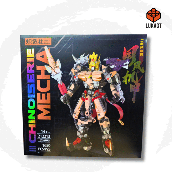 (9145) FIGURAS DE ACCIÓN - MECHA BLOCK ERLANG GOD 212213 (1650 PCS)