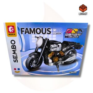 (9028) VEHICULOS BLOCKS - SEMBO MOTO 714537 (203 PCS)