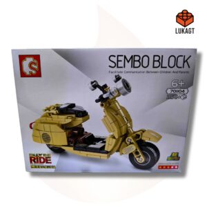 (9027) VEHICULOS BLOCKS - SEMBO MOTO 701104 (256 PCS)