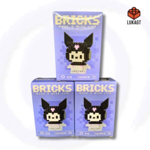 (8805) MINI BLOCKS - KUROMI (151 PCS)
