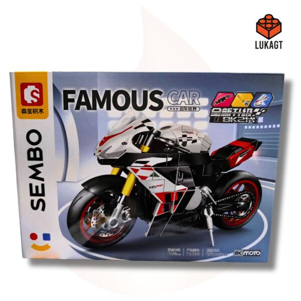 (9022) VEHICULOS BLOCKS - SEMBO MOTO 714553 (250 PCS)