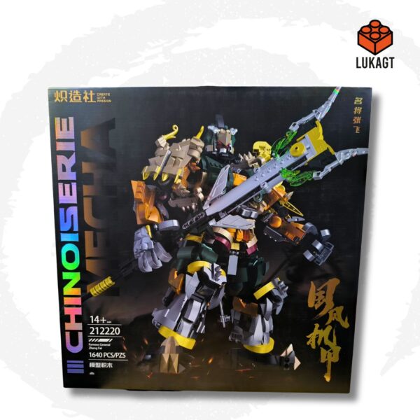 (9143) FIGURAS DE ACCIÓN - MECHA BLOCK ZHANG FEI 212220 (1640 PCS)