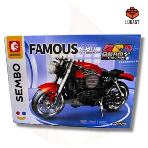 (9021) VEHICULOS BLOCKS - SEMBO MOTO 714554 (217 PCS)