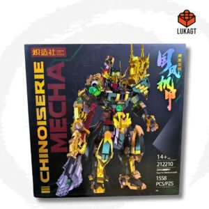 (9141) FIGURAS DE ACCIÓN - MECHA BLOCK GUAN YU 212210 (1558 PCS)