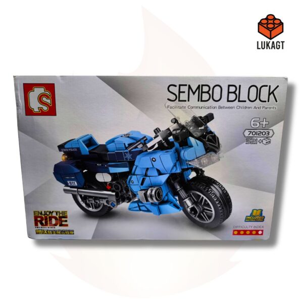 (9019) VEHICULOS BLOCKS - SEMBO MOTO 701203 (321 PCS)