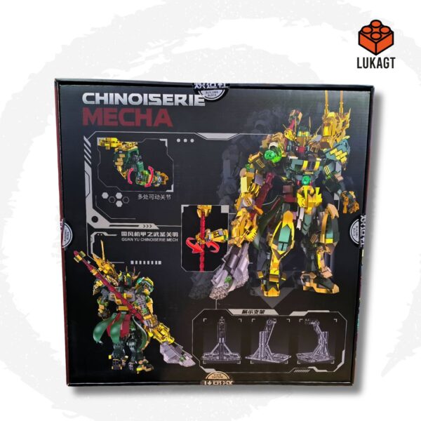 (9141) FIGURAS DE ACCIÓN - MECHA BLOCK GUAN YU 212210 (1558 PCS) - Image 2