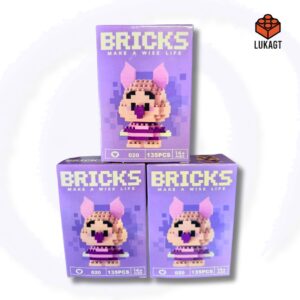 (8808) MINI BLOCKS - PIGLET (135 PCS)