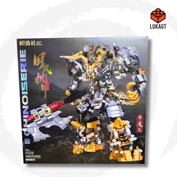 (9138) FIGURAS DE ACCIÓN - MECHA BLOCK NIUMOWANG 212219 (1666 PCS)