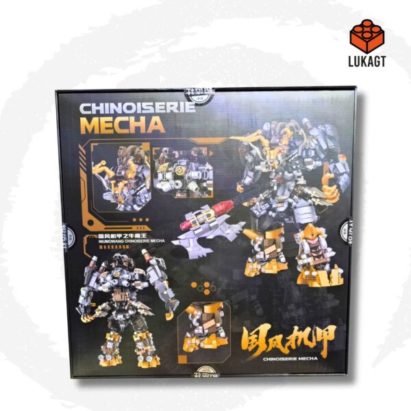 (9138) FIGURAS DE ACCIÓN - MECHA BLOCK NIUMOWANG 212219 (1666 PCS) - Image 2