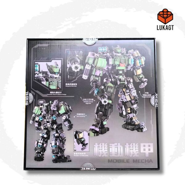 (9139) FIGURAS DE ACCIÓN - MECHA BLOCK EXQUISITE HEAD 212223 (1403 PCS) - Image 2