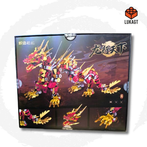 (9130) FIGURAS DE ACCIÓN - MECHA BLOCK DRAGON P2109 (1596 PCS) - Image 2