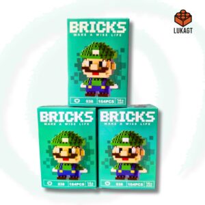 (8856) MINI BLOCKS - LUIGI (162 PCS)