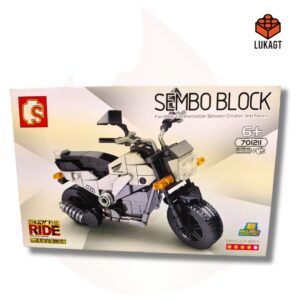 (9039) VEHICULOS BLOCKS - SEMBO MOTO 701211 (253 PCS)