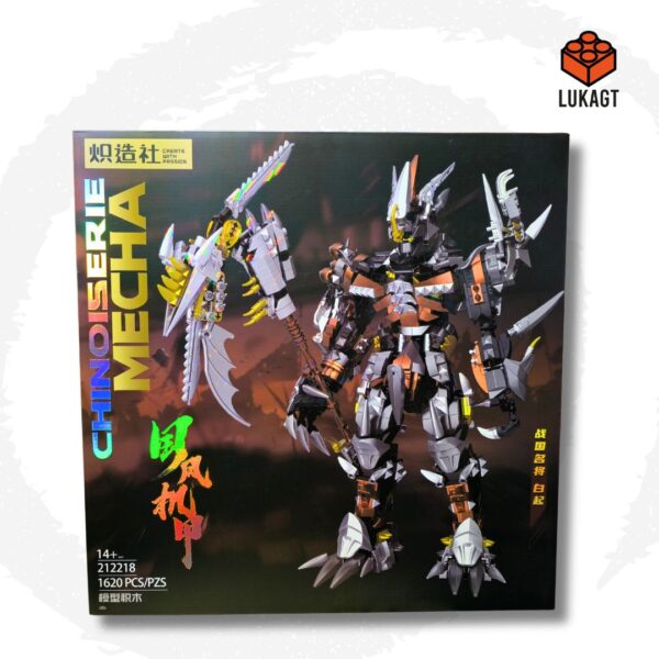 (9135) FIGURAS DE ACCIÓN - MECHA BLOCK BAI QI 212218 (1620 PCS)