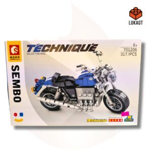 (9038) VEHICULOS BLOCKS - SEMBO MOTO 701206 (317 PCS)
