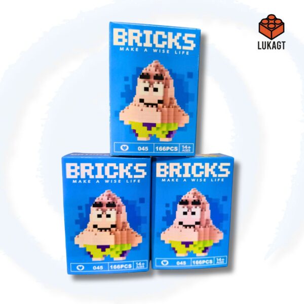 (8852) MINI BLOCKS - PATRICIO ESTRELLA (202 PCS)
