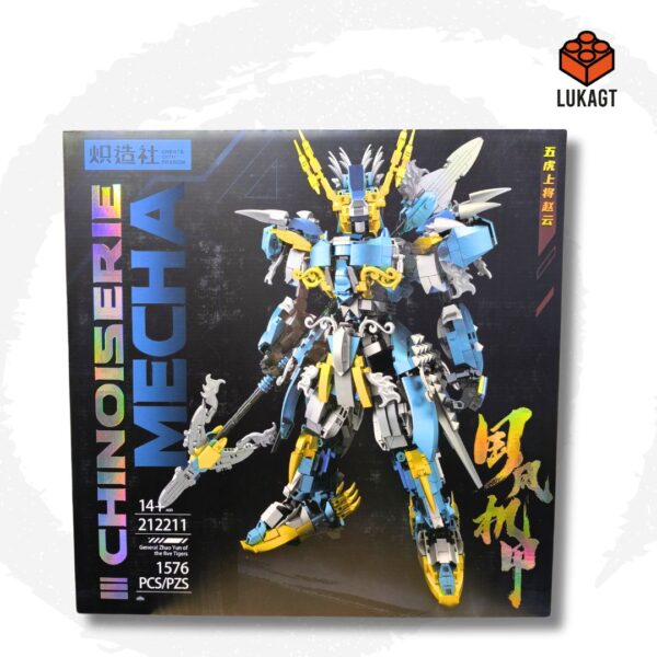 (9132) FIGURAS DE ACCIÓN - MECHA BLOCK GENERAL ZHAO YUN 212211 (1576 PCS)