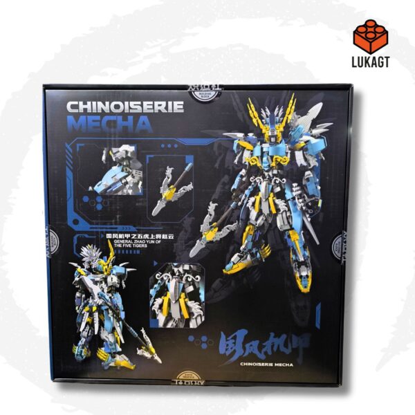 (9132) FIGURAS DE ACCIÓN - MECHA BLOCK GENERAL ZHAO YUN 212211 (1576 PCS) - Image 2
