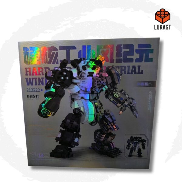 (9131) FIGURAS DE ACCIÓN - MECHA BLOCK panda 212222 (1426 PCS)