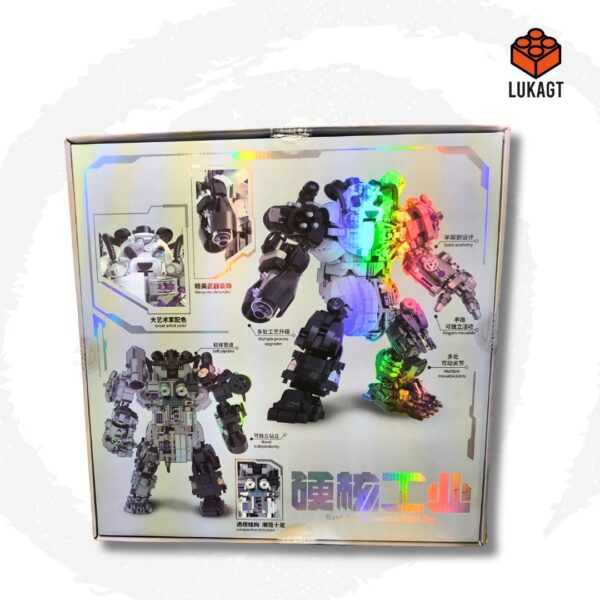 (9131) FIGURAS DE ACCIÓN - MECHA BLOCK panda 212222 (1426 PCS) - Image 2