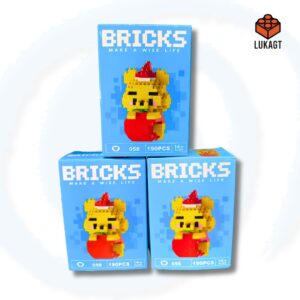 (8851) MINI BLOCKS - WINNIE POOH NAVIDEÑO (190 PCS)