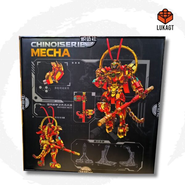 (9137) FIGURAS DE ACCIÓN - MECHA BLOCK WU KONG 212208 (1393 PCS) - Image 2