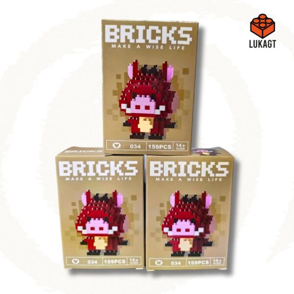 (8828) MINI BLOCKS - PUMBA (159 PCS)