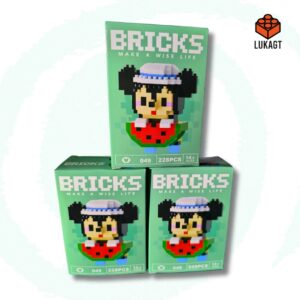 (8847) MINI BLOCKS - MICKEY SANDÍA (228 PCS)