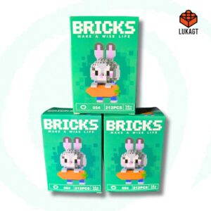 (8841) MINI BLOCKS - JUDY ZANAHORIA (212 PCS)