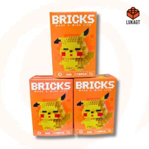 (8843) MINI BLOCKS - PIKACHU (178 PCS)