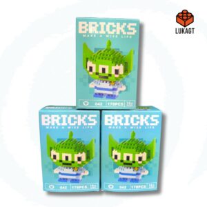 (8857) MINI BLOCKS - MARCIANITOS (164 PCS)