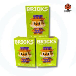(8826) MINI BLOCKS - CHEAP (166 PCS)