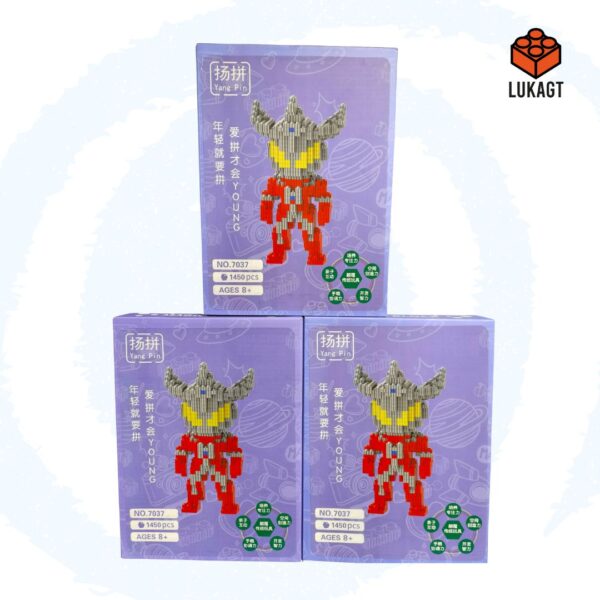 (8919) MID BLOCKS - ULTRAMAN ROJO (1450 PCS)