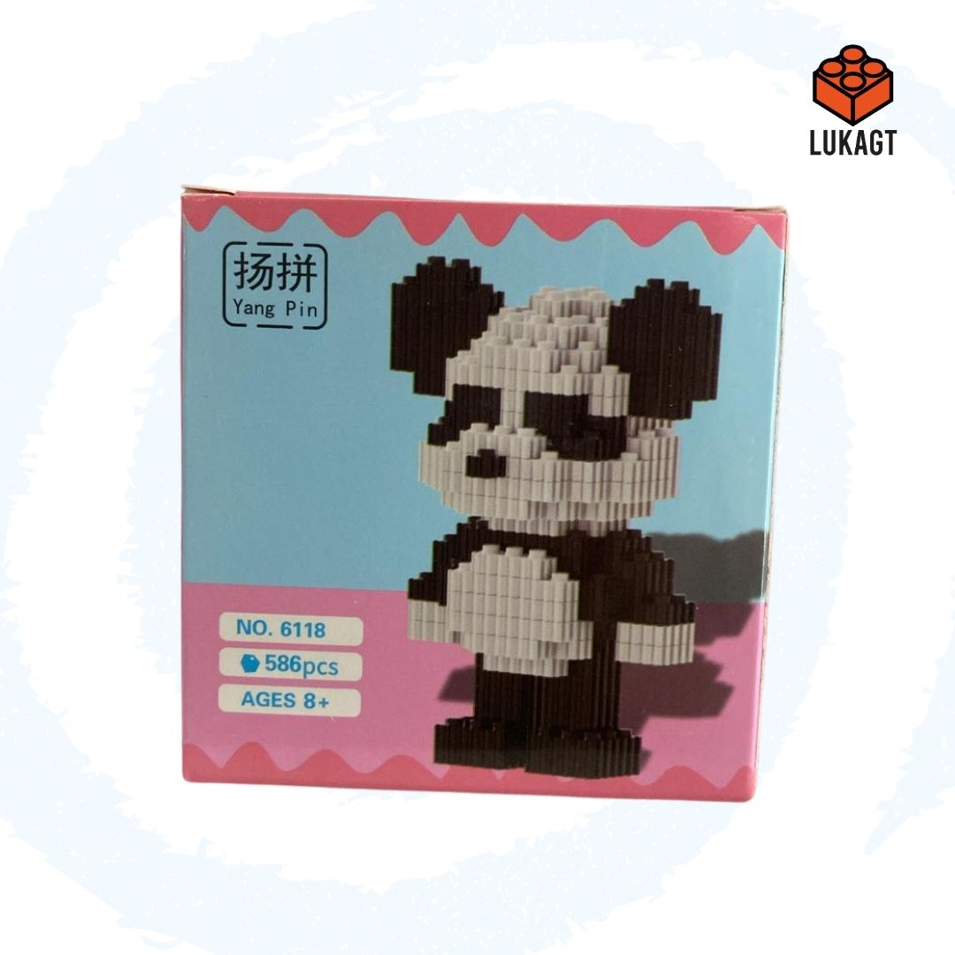 SMALL BLOCKS - PANDA (586 PCS)
